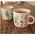 KAKUNI Japanese Coffee Daily Pottery Coffee Mug Ceramic Cup Pink
