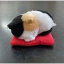 Japanese Sleeping Cat Plush Keychain Soft Toy Small H6cm Mike 05710