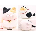 Japanese Higemanjyu Sitting Cat Soft Toy Plush Toy Pendant H30cm
