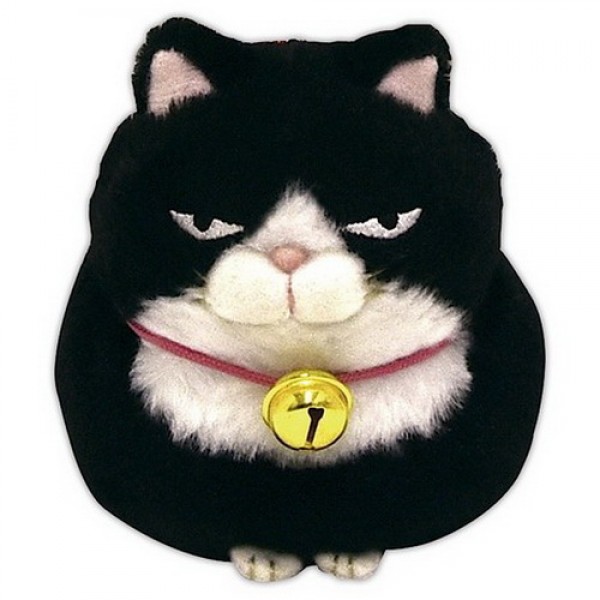 Japanese Higemanjyu Sitting Cat Soft Toy Plush Toy Pendant S H9cm