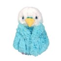 Fluffies Japanese Blue Parakeet Bird Plush Soft Toy Stuffed Animal Kids Gift Small