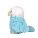 Fluffies Japanese Blue Parakeet Bird Plush Soft Toy Stuffed Animal Kids Gift Small