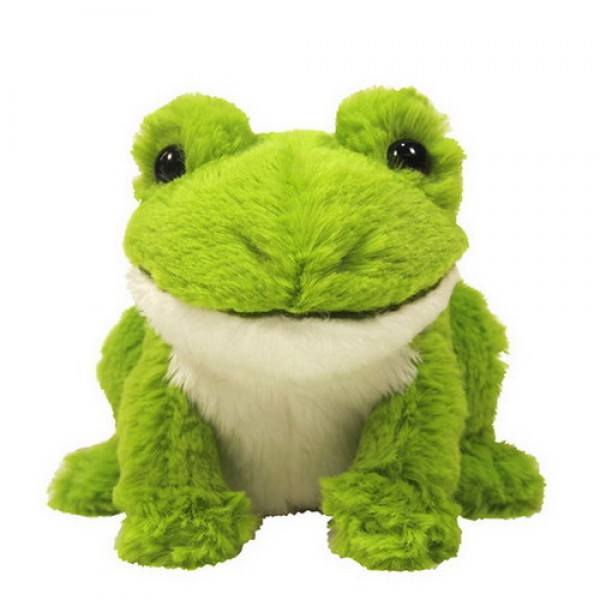 Fluffies Japanese Cute Green Frog Plush Soft Toy Stuffed Animal Kids Gift Small