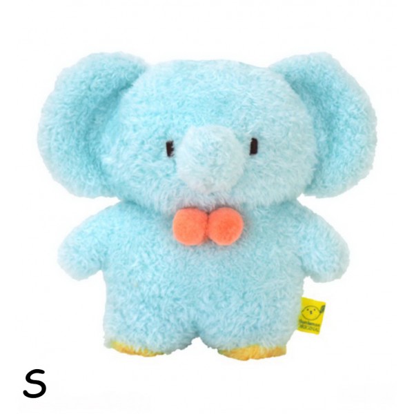 Japanese Small Elephant Plush Soft Toy Stuffed Animal H14cm 05069