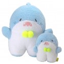 Japanese Small Shark Plush Soft Toy Stuffed Animal H14cm 05164