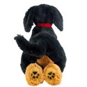 Hizawanko Black Miniature Dachshund Dog Soft Toy 38cm 03168