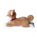 Hizawanko Beige Shiba Dog Soft Toy  26cm 05046