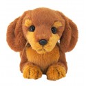 Hizawanko Brown Miniature Dachshund Dog Soft Toy 40cm 05600