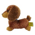 PUPS! Small Brown Miniature Dachshund Dog Soft Toy For Kids Stuffed Animal Puppy Plush Toy
