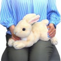 Sunlemon Beige Rabbit Soft Toy For Kids Stuffed Animal Plush Toy 37cm