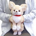 Hizawanko Beige Chihuahua Dog Soft Toy For Kids Stuffed Animal Plush Toy