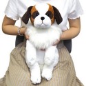 Hizawanko St. Bernard Dog Soft Toy Stuffed Animal Plush Toy