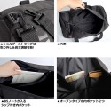 Japan Sufidare Nylon Roll Boston Bag Large capacity Gym Bag Ladies/Men's Black