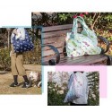 Designers Japan Shopping Bag Folded Eco Bag Pink Giraffe
