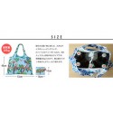 Designers Japan Shopping Bag Folded Eco Bag Flower Blue
