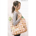 Noah Family Japanese Cat Shopping Bag Folded Eco Bag Donuts