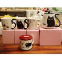 Japanese Neko Sankyodai Porcelain Cat Mug Ceramic Cup Neko Coffee Mug Mike
